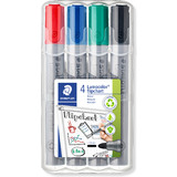 STAEDTLER lumocolor Flipchart-Marker 356, 4er Etui