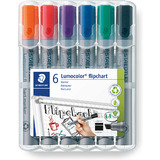 STAEDTLER lumocolor Flipchart-Marker 356B, 6er Etui