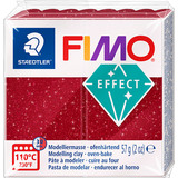 FIMO effect GALAXY Modelliermasse, rot, 57 g