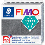 FIMO effect Modelliermasse, grau-metallic, 57 g