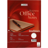 LANDR briefblock Office, A4, 50 Blatt, 70 g/qm, kariert