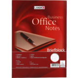 LANDR briefblock Office, A4, 100 Blatt, 70 g/qm, kariert