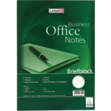LANDRÉ briefblock "Business office Notes", din A4, blanko