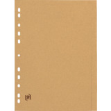 Oxford karton-register TOUAREG, blanko, din A4, 6-teilig