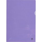 Oxford Sichthlle Premium, din A4, PVC, glasklar, violett