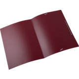 Oxford eckspanner image, din A4, aus PP, bordeaux