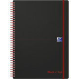 Oxford black n' red Collegeblock, din A4, liniert, PP