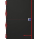 Oxford black n' red Collegeblock, din A4, liniert, PP