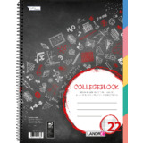 LANDR register-collegeblock "COLLEGE", din A4, kariert