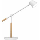 UNiLUX led-tischleuchte VICKY, dimmbar, Buche/wei