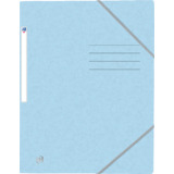 Oxford eckspannermappe Top File+, din A4, pastell blau