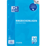 Oxford Ringbucheinlagen, din A4, blanko, 50 Blatt