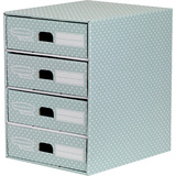 Fellowes bankers BOX style Archiv-Schubladenbox, grün/weiß