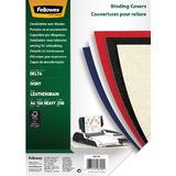 Fellowes deckblatt Delta, Lederstruktur, din A4, elfenbein