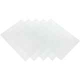 Fellowes Deckblatt, din A4, PVC, transparent, 0,18 mm