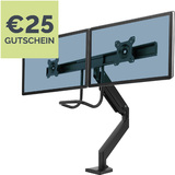 Fellowes doppel-monitorarm Eppa Crossbar, schwarz