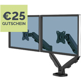 Fellowes TFT-/LCD-Doppel-Monitorarm Eppa, schwarz