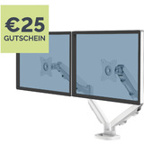 Fellowes TFT-/LCD-Doppel-Monitorarm Eppa, wei