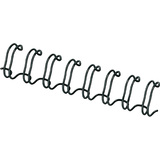 Fellowes Drahtbinderücken, din A4, 34 Ringe, 12 mm, schwarz