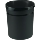 HAN papierkorb GRIP KARMA, Kunststoff, 18 Liter, schwarz