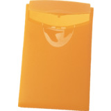 HAN visitenkarten-etui COGNITO, orange-transluzent