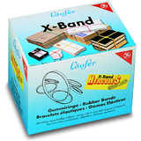 Lufer x-band im karton - 500 g, 250 x 25 mm, bunt sortiert