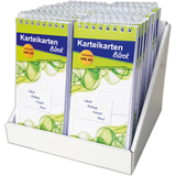 RNK verlag Karteikartenblock, din A8, im Thekendisplay