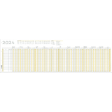 RNK verlag Urlaubsplaner 2026, (B)1.000 x (H)297 mm, gefalzt