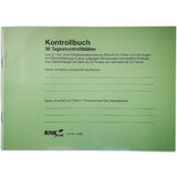 RNK verlag Kontrollbuch, din A5 quer, 32 Blatt