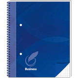 RNK verlag Spiralbuch "Business blau", din A5, kariert