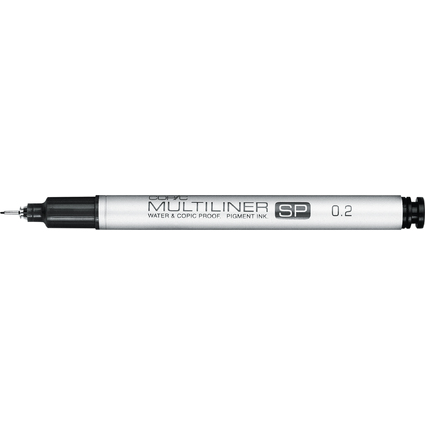 COPIC Fineliner MULTILINER SP, 0,2 mm, schwarz