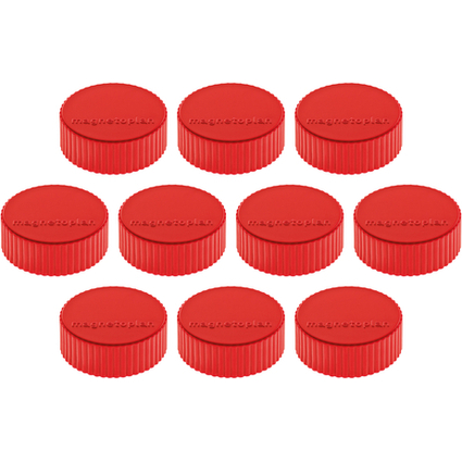 magnetoplan Discofix Rundmagnet "magnum", rot