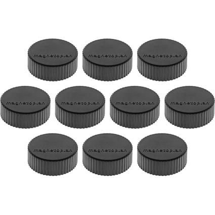 magnetoplan Discofix Rundmagnet "magnum", schwarz
