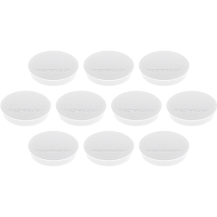 magnetoplan Discofix Rundmagnet "standard", wei