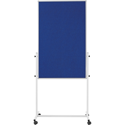magnetoplan Universal Board, (B)750 x (H)1.200 mm, Filz blau
