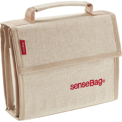 transotype Wallet "senseBag", fr 36 Stifte, natur