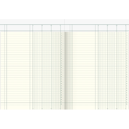 KNIG & EBHARDT Spaltenbuch DIN A4, 3 Spalten, 40 Blatt