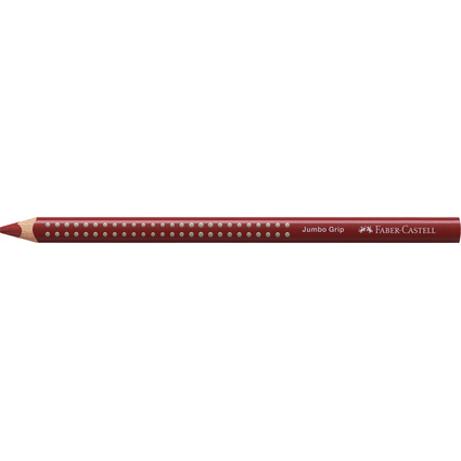 FABER-CASTELL Dreikant-Buntstift Jumbo GRIP, indischrot