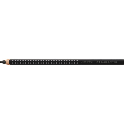 FABER-CASTELL Dreikant-Buntstift Jumbo GRIP, schwarz