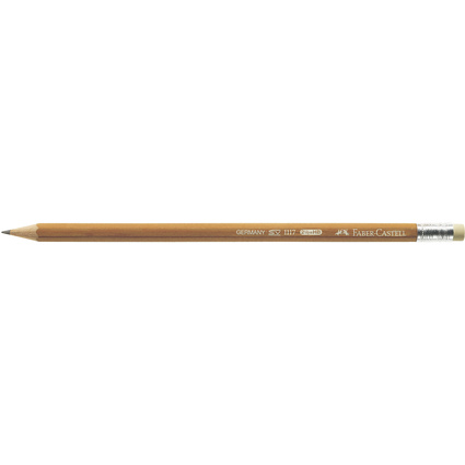 FABER-CASTELL Bleistift 1117, sechseckig, Hrtegrad: HB
