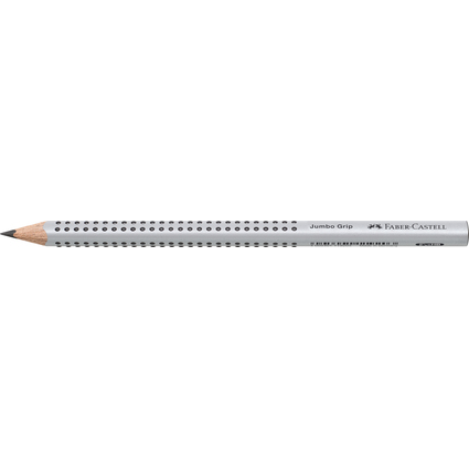 <small>FABER-CASTELL Bleistift Jumbo GRIP HB silber (111920)</small>
