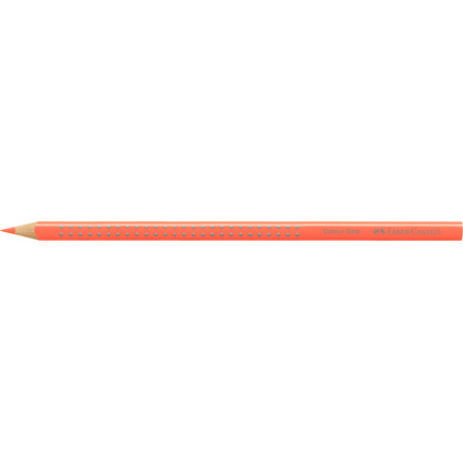 FABER-CASTELL Dreikant-Buntstift Colour GRIP, neonorange