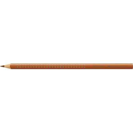 FABER-CASTELL Dreikant-Buntstift Colour GRIP, nussbraun