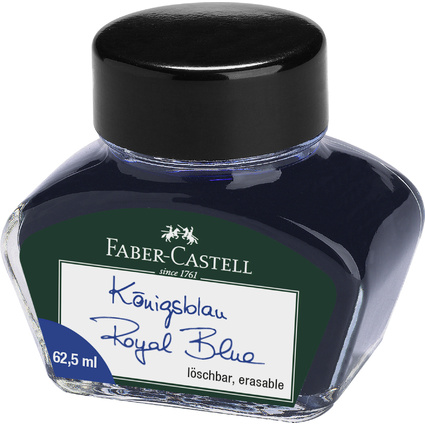 FABER-CASTELL Tinte im Glas, knigsblau, Inhalt: 62,5 ml