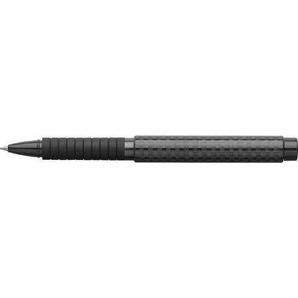 FABER-CASTELL Tintenroller Essentio Carbon, schwarz