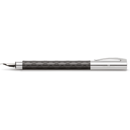 FABER-CASTELL Fllhalter Ambition Rhombus schwarz