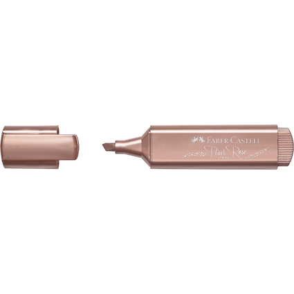 FABER-CASTELL Textmarker TEXTLINER 46 METALLIC, ros