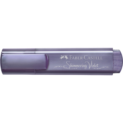 FABER-CASTELL Textmarker TEXTLINER 46 METALLIC, violett