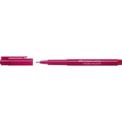 FABER-CASTELL Fineliner BROADPEN, rot