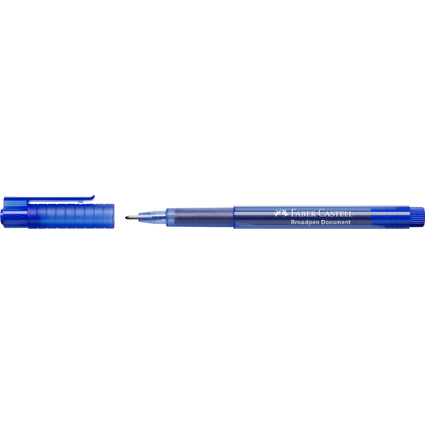 FABER-CASTELL Fineliner BROADPEN, blau